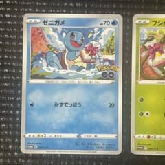 ゼニガメ　フシギダネ　ポケモン GO プロモカード PROMOのサムネイル