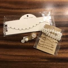 lattice チョーカー、ヘアピン一袋と１つのサムネイル