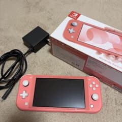 Nintendo Switch Lite 本体 コーラル 箱あり - メルカリ