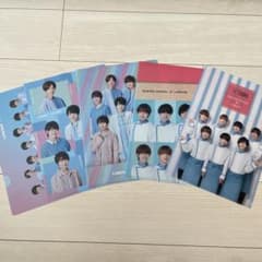 なにわ男子 クリアファイル 5枚セット LAWSONのサムネイル
