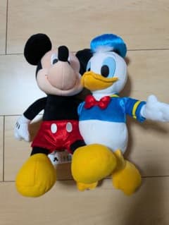 ミッキー＆ドナルド　ペアぬいぐるみ