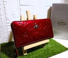 Vivienne Westwood 長財布 エナメル レッドのサムネイル