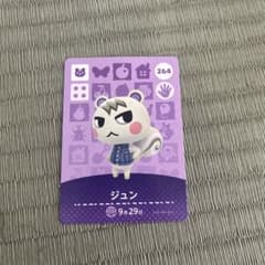 あつまれどうぶつの森 amiiboカード ジュン 264のサムネイル