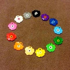 オーダー受付中！ハンドメイド＊マリメッコ風ピアスのサムネイル