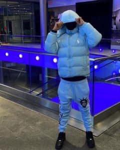 XS～XL Trapstar ダウンジャケット 水色