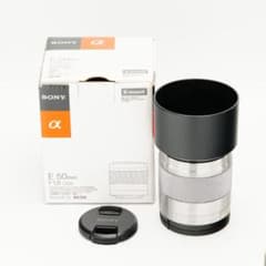 プロっぽい】SONY 単焦点 E 50mm F1.8 OSS シルバー496 - メルカリ