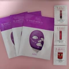 たかの友梨EstheFact SCシートマスク EX 10枚入り3箱セット たかの友梨 エステファクト SCシートマスクEX 3枚とサンプル3種セット