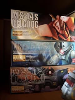 MS-14S GELGOOG/MSM-04 ACCQUY/MS-09 DOM 3 - メルカリ