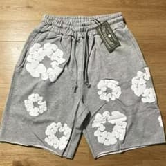 Denim Tears Cotton Wreath ハーフパンツ グレー M - 5