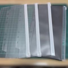 仕分けファイル 家計用 透明のサムネイル