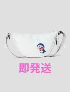 グラニフ】ドラえもん ミニショルダーバッグ 四次元ポケット ホワイト 