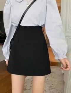 SHEIN ミニタイトスカート ブラックのサムネイル