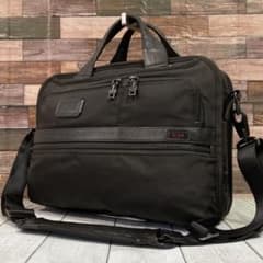 トゥミ TUMI ビジネスバッグ 2way アルファ2 黒 2層式 拡張式 - メルカリ