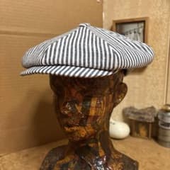 キャスケット(8枚剥ぎ)(ワンウオッシュ)