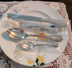 クリストフル オセアナゴールド カトラリー 4本セット 既に廃番品