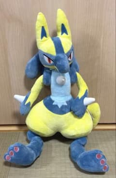 ポケットモンスター めちゃもふぐっとぬいぐるみ 黄色いルカリオ 色