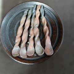 陶器製 マドラー 5本セット 捻りデザインのサムネイル