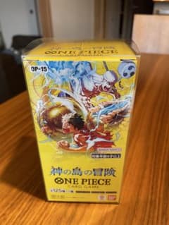 新品未開封テープ付⭐︎神の島の冒険　4box ONE PIECEカードゲーム 神の島の冒険 未開封BOX テープ付き - メルカリ