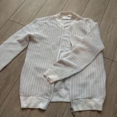極美品　Calvin Klein Platinum ニットブルゾンのサムネイル