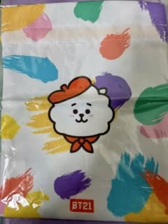 BT21 RJ Travel Drawstring Bag BTS Accessory Case