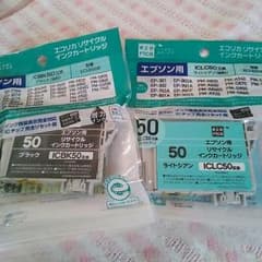 エプソン用☆エコリカリサイクルインクカートリッジ2つのサムネイル