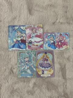 プリキュア カード 5枚セットのサムネイル