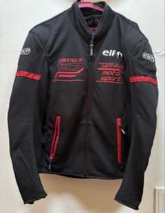 ☆美品☆ elf 凉 フレッド メッシュジャケット 肘・肩・胸・背中 