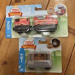 きかんしゃトーマス 木製レール フリン トビー 未使用品のサムネイル