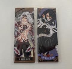 鬼滅の刃 絵札缶バッジ 鬼舞辻無惨 伊黒小芭内 値下げ可のサムネイル