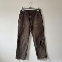 carhartt カーハート ダブルニーペインターパンツ DKB フェード - メルカリ