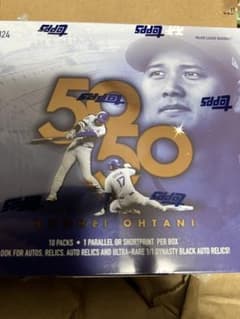 【シュリンク付】Topps50/50 Shohei Ohtani 1Boxのサムネイル