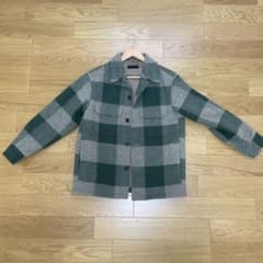 UNIQLO ウール混紡 チェックジャケットのサムネイル