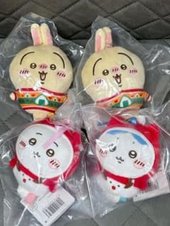 치이카와 에니마이 복권 D상 토끼 E상 치이카와 벌새 4점 세트