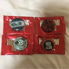 ハイローRUDEBOYS缶バッチ4つセットのサムネイル