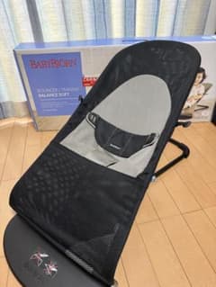BABYBJÖRN バウンサー・バランスソフト ブラック/グレーのサムネイル