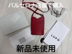 LUPO スマホショルダーバッグ レッド 新品未使用 - メルカリ