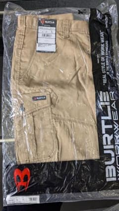 新品　BURTLE カーゴパンツ 1512薄手　Lサイズのサムネイル
