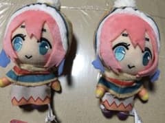 【2個セット】ゆるキャン△　大きめマスコット　ぬいぐるみ 各務原なでしこのサムネイル