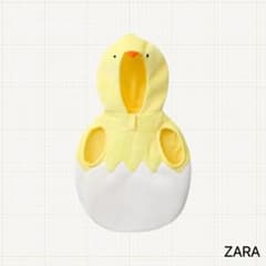 ZARA ひよこコスチューム 5点セット ハロウィン クリスマス 仮装 3-4Y 