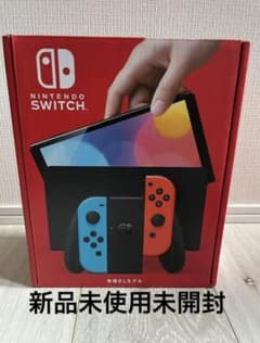 Switch本体有機EL JCネオン　新品　未使用　未開封のサムネイル
