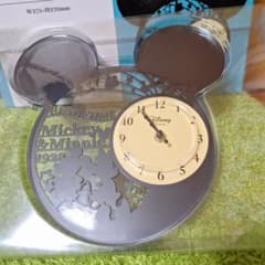 新品・未使用】 ディズニー ミッキー＆ミニー シルエットクロック