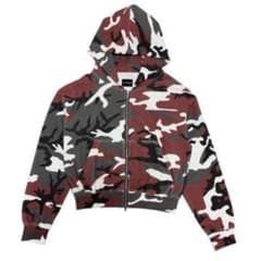 9/s project サーマルフーディ　レッド 9s project THERMAL HOODIE - RED CAMO M - メルカリ
