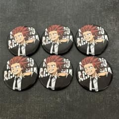 切島鋭児郎　缶バッジ　スーツ ヒロアカ 切島鋭児郎 スーツ 缶バッジ - メルカリ