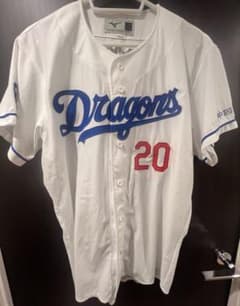 中日ドラゴンズ 涌井秀章 ユニフォーム ミズノ製 Lサイズ - メルカリ
