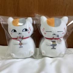 夏目友人帳　ぬいぐるみ　ニャンコ先生　レトロ喫茶店でひと休み　2種セット