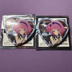 アイカツスターズ ハート型缶バッジ 桜庭ローラ 2個セット - メルカリ