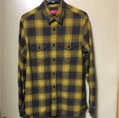 supremeチェックネルシャツのサムネイル