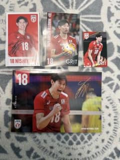バレーボール男子日本代表　西山大翔選手　ステッカー　ポストカードのサムネイル