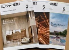 月刊レジャー産業3冊セット（2022年3月・5月・6月号）のサムネイル