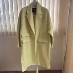 ZARA ロングコート イエローのサムネイル